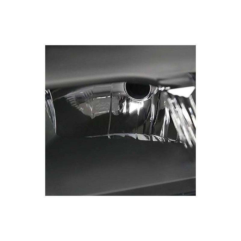 Spec-D Tuning Euro Black Clear Headlights Compatible with Dodge Ram