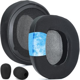 Stealth 600 Gen3 Cooling Gel Ear Pads and Microphone Foam defean Replacement Ear Cushions Compatible with Turtle Beach Stealth 600 Gen 2/600 Gen2 USB/600 Gen 2 MAX/600 Gen3(600XB) Headset