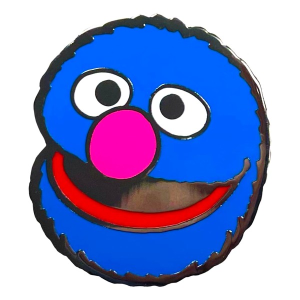 Pawprint Family | Grover Enamel Pin Badge | Sesame Street