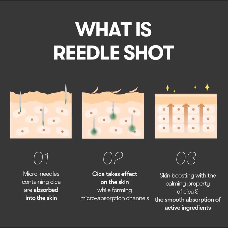 VT Reedle Shot 100 sérum 50 ml, micro-agujas cosméticas que