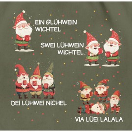 Shirtracer - Gym Bag Backpack - A Mulled Wine Swei Mulled Wine | Gnome | One Mulled Wine Two Mulled Wine | Christmas | Christmas Gift Funny | Elf I Christmas Market | Christmas Motif I Advent Season,