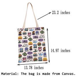 HOLLP Kayaking Lover Gift Kayaking Gets Me Wet Shopping Bag Kayaker Gift Funny Water Sport Gift River (Kayaking Gets Me Wet) (Kayaking Gets Me Wet)