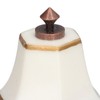 Miniature Lamp 1/12 Scale White 6cm Overall Height Battery Operated