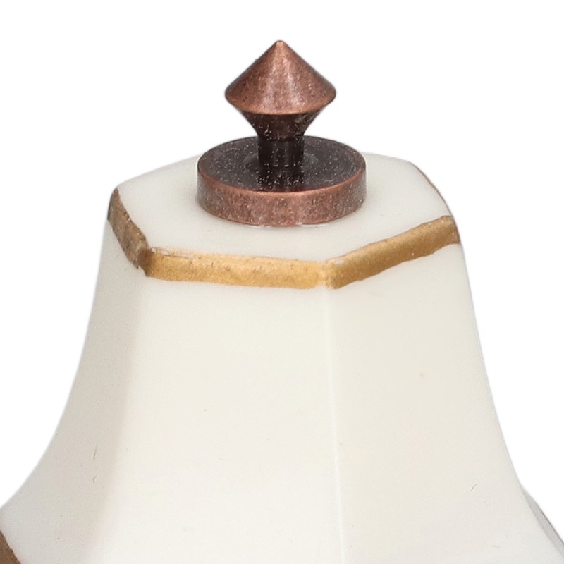 Miniature Lamp 1/12 Scale White 6cm Overall Height Battery Operated
