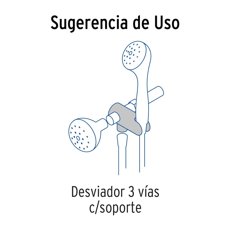 Foset AR-04, Desviador de 3 vías para brazo con soporte,