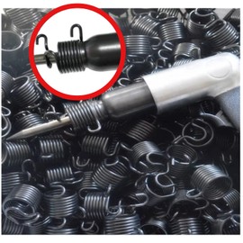 Fafeicy 8 Turn Air Hammer Retaining Spring Carbon Steel Replaceable Air Hammer Retaining Spring with 3.18mm Wire Dia for 150 190 250 Air Hammer