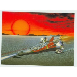 Post Card-  Silicon Driver by Lionel Jeans (NEW 4x6 (autoC#125*38