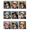 Women Sun Hat with Neck Flap Wide Brim UV Protection