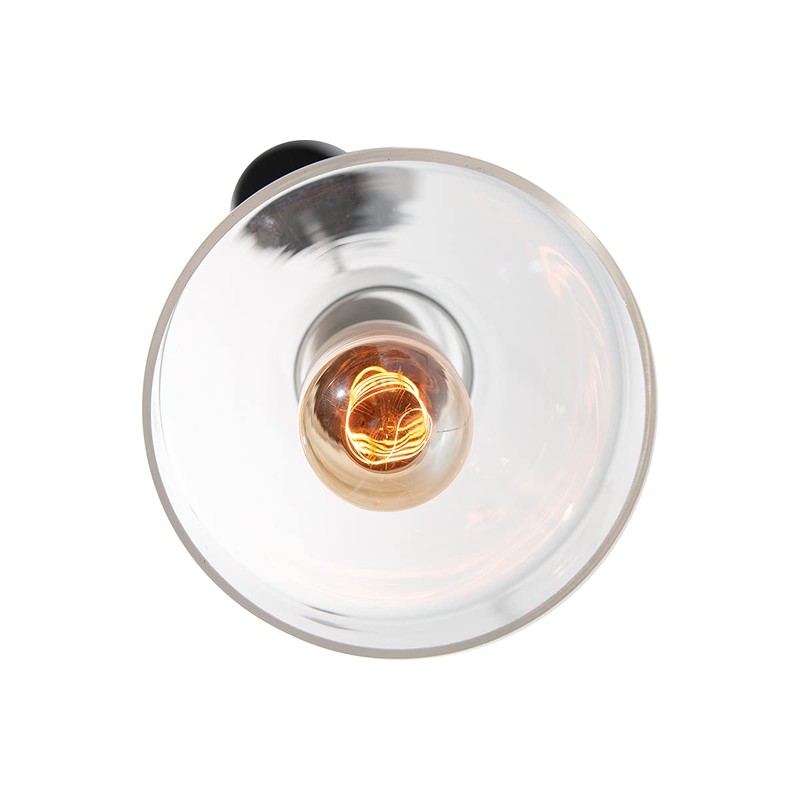 Lámpara Colgante Vintage Negro E27 40w 1 Luz