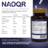 Nad Resveratrol Quercetina Vitamina Suplemento Pack 3x60 Cápsulas