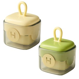 Tragbare Fusselrolle Wiederverwendbar Waschbarer, 2PCS Wiederverwendbarer Fusselroller Ball, Washable Gel Lint Roller Ball, Wiederverwendbarer Gel-Fusselroller, Waschbare Klebrige Gel Fusselrolle Ball