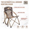 Rig'Em Right Waterfowl CampHunter Hunting Chair with Steel Frame and