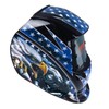 Auto Darkening Welding Helmet Large View Solar Powered Wide Shade