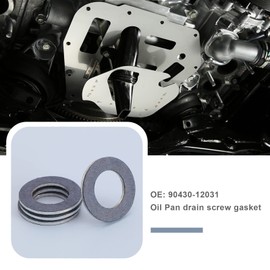 EMSea Pack of 20 Car Oil Drain Plug Seals 9043012031 Aluminium Oil Shredder Sealing Ring Replacement 12 mm Inner Diameter