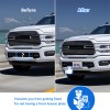 SI For Toyota Highlander 2010-2024 (NO Drilling) Front Grille License