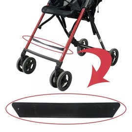 Black Stroller Footrest Replacement Adjustable Stroller Extension Footboard Strollers and Accessories for Babies Pushchair Seat Liners,Baby Stroller Connectors(37cm) Stroller Connectors