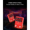 FLAMMA FS22 Delay and Reverb Guitar Effects Pedal Tap Tempo