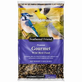 Feathered Friend 14408 Gourmet Wild Bird Food, 5 Lb. Bag - Quantity 6