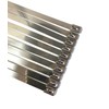 SS304 Heavy Duty Stainless Steel Cable Ties Extra Long Extra