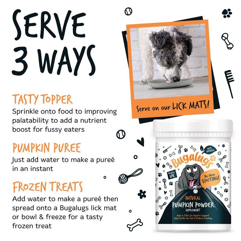 Bugalugs Pumpkin Powder for Dogs