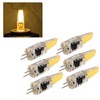 6 Pcs 6W 500LM G4 Bulb LED COB Silica Gel