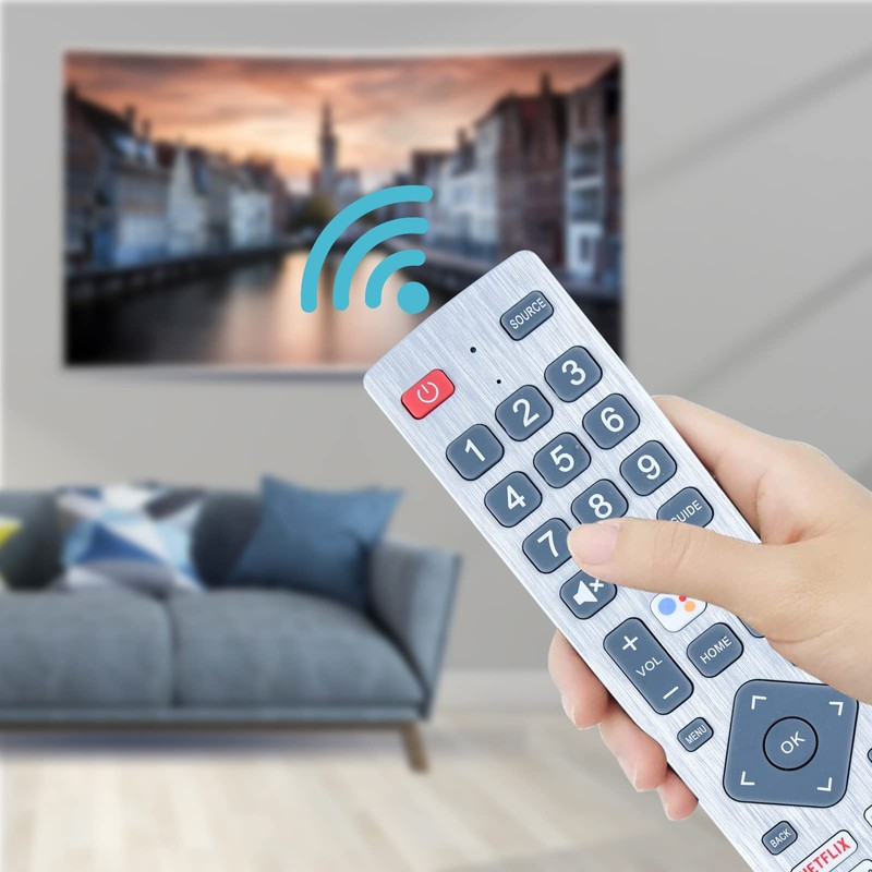 New SHWRMC0133 Replacement Remote Control for Sharp Aquos Ultra HD