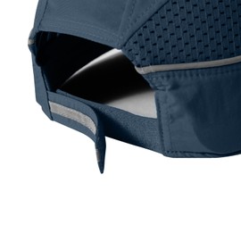 Safety Bump Cap, Baseball Hat Style, Comfortable Head Protection Lightweight Safety Hard hat(Navy Blue,Long Brim)