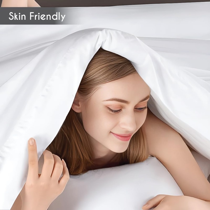 APEX FURNISHINGS Flat Sheet White 100% Egyptian Cotton 300 Thread