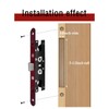 AcxdJnye Storm Door 2 Point Bolt Mortise Lock Body,Replacement Fit