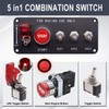 Weideer - Panel de interruptor de encendido de 12 V,