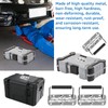 YAYODS Pack of 6 Spring-Loaded Crate Handles, Stainless Steel Folding