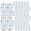 Meanplan 36 Pack Ocean Coastal Plastic Cups with Lids and