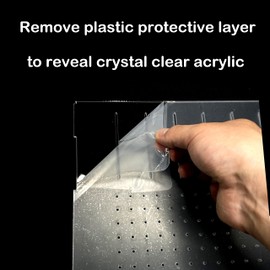 Acrylic Aquarium Divider Kit 5.5/10 / 20L / 20H / 29 / 40B / 55/75 / 125gal Fish Tank with Suction Cups (29gal Top Fin)