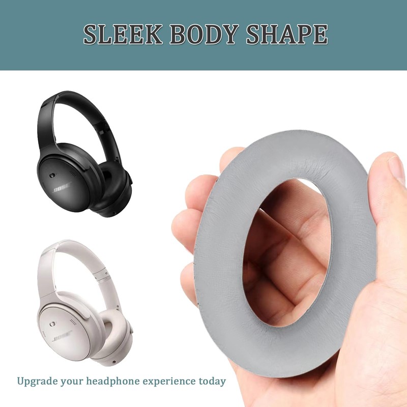 Ear Pads for Bose Quiet Comfort Soft Protein Leather Replacement