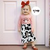 MAINESAKA Baby Girl Weastern Bell Bottom Outfit Cute Summer Cowgirl