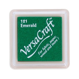 Tsukineko Emerald Versacraft Ink Pad, Green, Small
