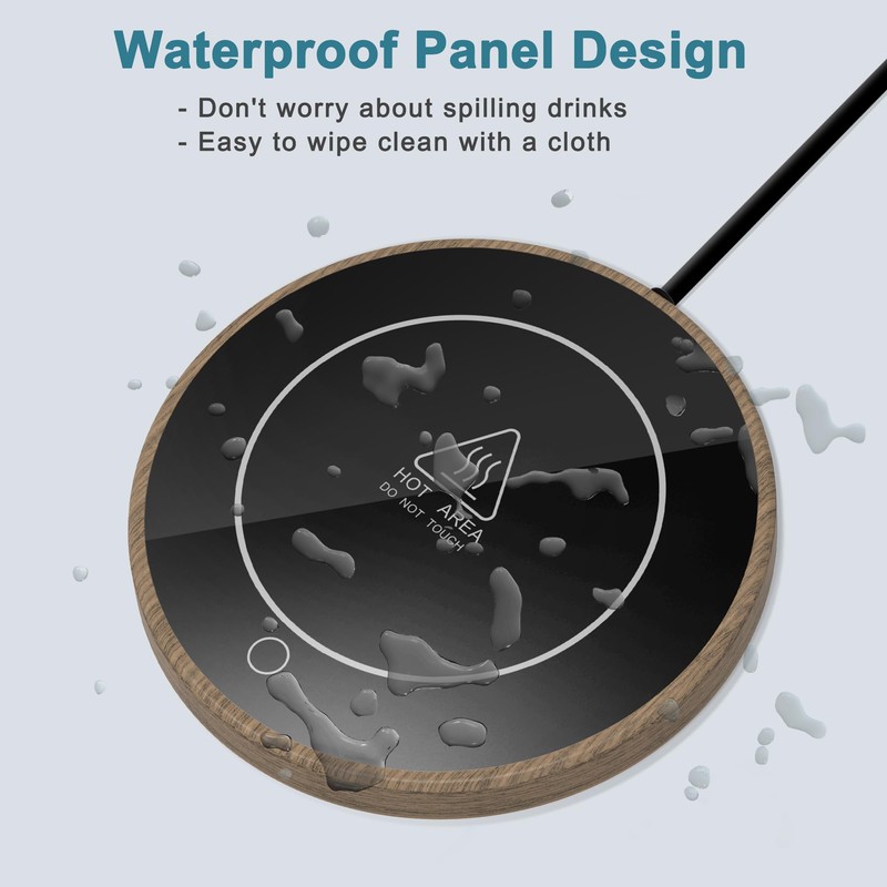 OVERWIND Coffee Cup Warmer with 8H Auto Shut Off Electric