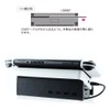 アンサー Switch有機ELモデルドック用 寝かせて立たせて2Wayスタンドハブ【横置き/縦置き/USBハブ機能/約20度傾斜/TVボード収納】