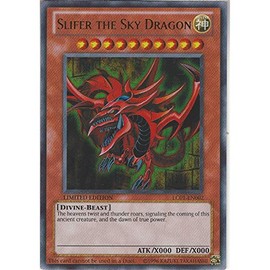YuGiOh LC01-EN002 Limited Ed Slifer The Sky Dragon Ultra Rare Card - (Legendary Collection Single Card)