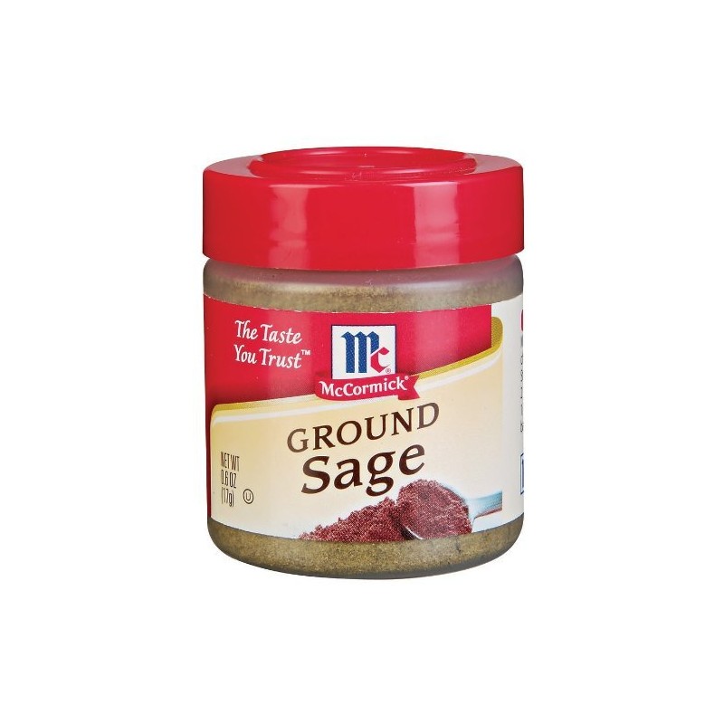 McCormick GROUND SAGE .6oz (2 Pack)