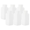 PATIKIL Reagent Bottles, 6 Pcs 100ml HDPE Narrow Mouth Square