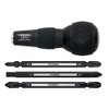 VESSEL BALL GRIP 1/4" Hex. Bit Interchangeable Screwdriver (Bit 3PC.