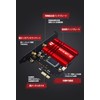 Wi-Fi 6E PCIe Wireless LAN Card (2.4GHz/5GHz/6GHz) Bluetooth 5.2 Built-in