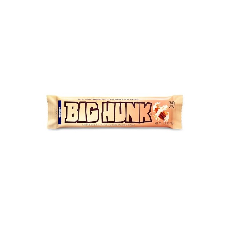 Annabell Big Hunk Nougat Candy Bars – 1.8 oz Each,