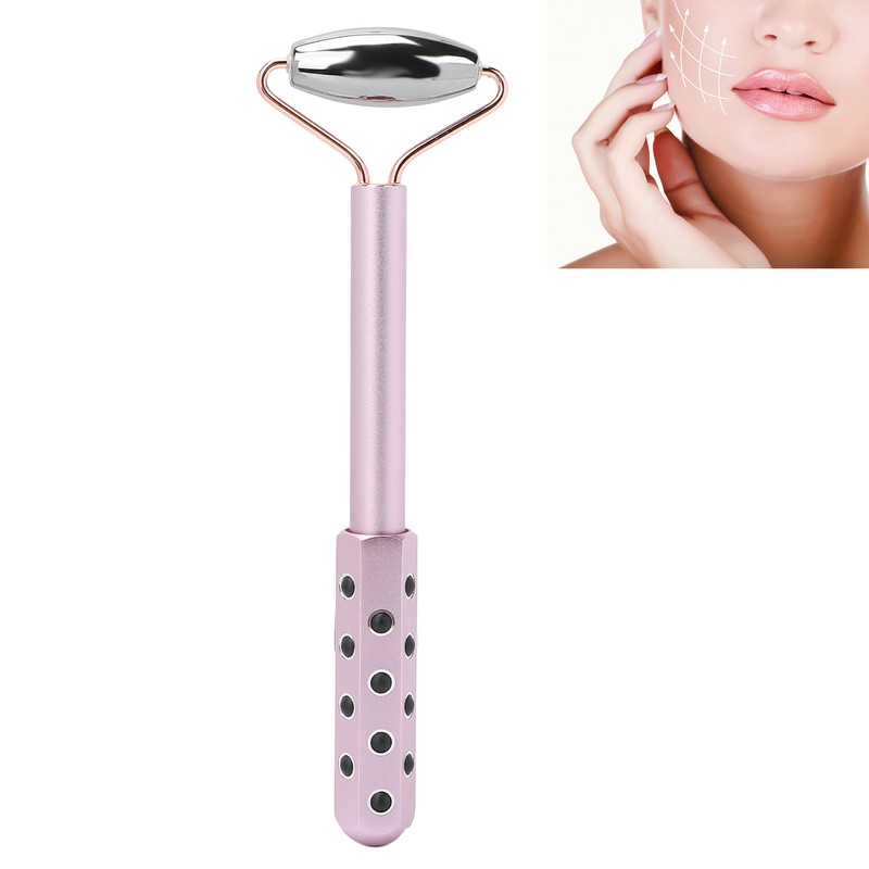 Germanium Granule Face Beauty Roller Massager Terahertz Stone Massage Tool
