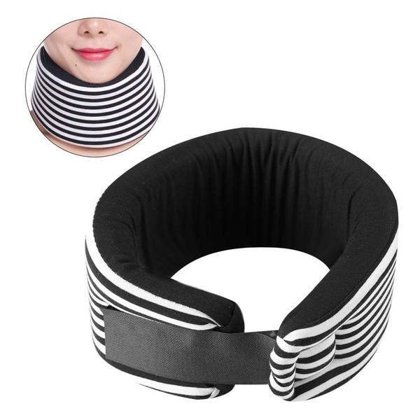Small Cervical Collar for People, Adjustable Neck Support, Soft Sponge Buckle, Neck Collar, Relieves Spinal Pain and Pressure for Men, Women, the Elderly (#1)