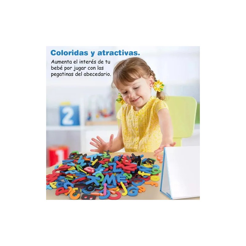 Juego Montessori De Letras Magnéticas En Inglés De 297 Pzs