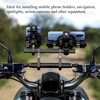 BRCOVAN Carbon Fiber Handlebar Extender Extensions with Alumiunm Alloy Clamp