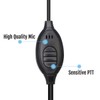 Retevis RT22 Walkie Talkie Earpiece with Mic, 2 Pin Earhook