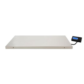 Veterinary Scale, 660LB Heavy Duty Digital Livestock Platform Scale with Power Adapter for Vet Animal Pet Cat Dog Cattle Goat, Stainless Steel Platter Livestock Scale